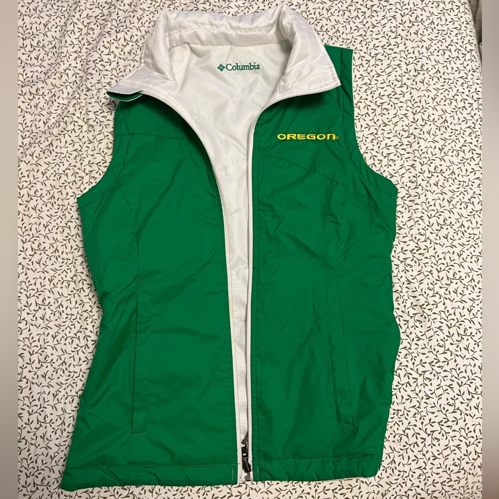 reversible columbia oregon vest